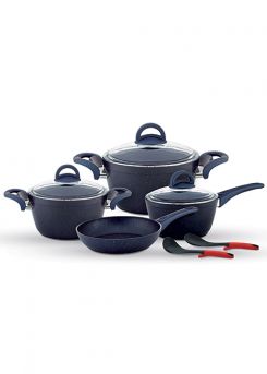 Gitco Galaxy Premium Granite Cookware 9 Pcs Set TK-CW866