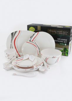 Gitco Melamine Dinnerware 34 Pcs Set