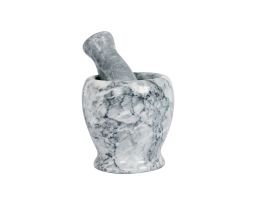 Marble Mortar Pestle