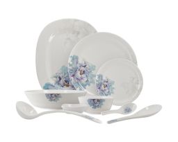 Melamine Dinner Set - 34 PCs