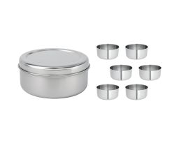 Stainless Steel Masala Dubba
