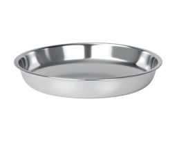 Stainless Steel Halwa Plate
