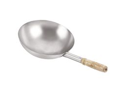 Mild Steel Chinese Kadai W/Handle