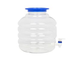 Plastic Transparent Water Dispenser Jar