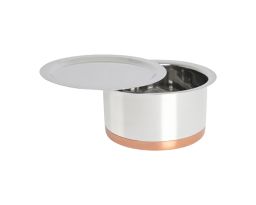 Copper Bottom Steel Tope/Patila W/Lid