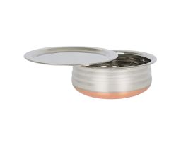 Copper Bottom Uruli W/Lid