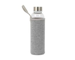 Prima - Glass Water Bottle with Pouch (550 mL)