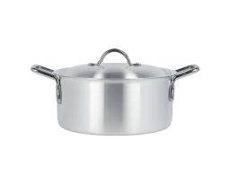 Aluminium Cooking Pot W/Lid - 2L