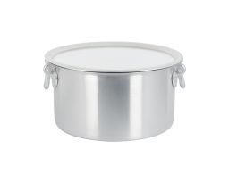 Aluminium Heavy Cooking Pot W/Lid & Handle