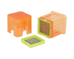 2-in-1 Potato Chipser with Stainless Steel Blades
