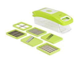 6-in-1 Vegetable Chopper with Stainless Steel Blades