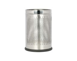 Perforated Open Bin_Stainless Steel
