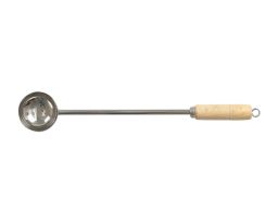 Wood Handle Stainless Steel Ladle