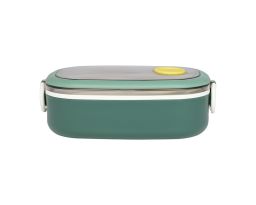 Stainless Steel Lunch Box W/Spoon & Fork