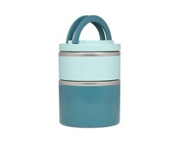 2-Layer Stackable Stainless Steel Lunch Box